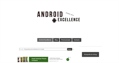 Desktop Screenshot of androidexcellence.com