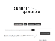 Tablet Screenshot of androidexcellence.com